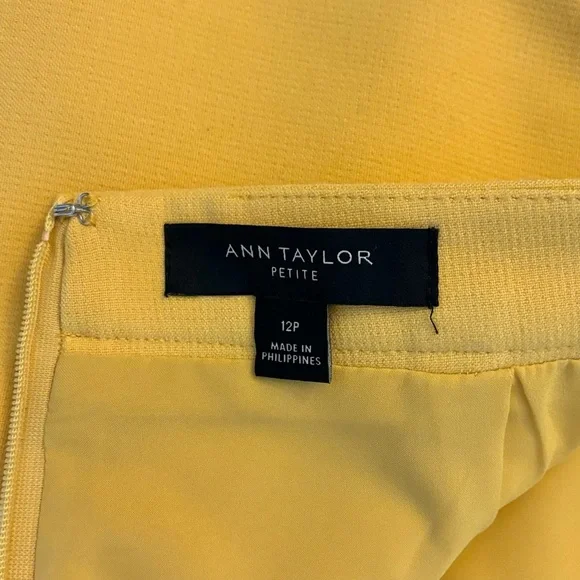 NWOT Ann Taylor Pencil Skirt | size 12P - Picture 8 of 8